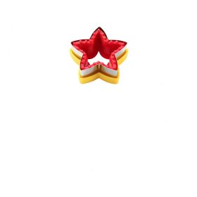 Pocket Sandwich Cutter Toast Bread Mold (Option: Star-Red Yellow)