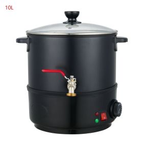 Wax Melting Machine Beauty Household Supplies Small Household Appliances Electric Kettle (Option: Black-10L-US)