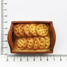 Food Tourism Commemorative Decorative Crafts Painted Magnetic Refridgerator Magnets (Option: Biscuits)